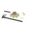 Imperial Brown 2318 HANDLE - KNOB, K-1236 LCK HNDL