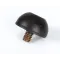 Vollrath 2319 Bumper, Foot, Black