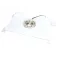 Grindmaster Cecilware 234-00133 LIGHTING ASSEMBLY DOOR GB3M5.5/10
