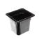 APW Wyott 2423300 PAN,1/6 BLACK PLASTIC 6 DEEP