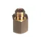Unic 24456 BRASS COUPLING - 1/8 BSPM X 1/8 BSPF
