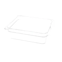 Cambro 24CW-135 CLEAR 1/2 SIZE 4 DEEP