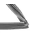 Imperial Brown 2507 Door Gasket, 3 Sided, 36" x 82", Magnetic
