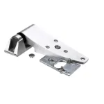 International Cold Storage 25455 Door Hinge, D-690-ADJ-M, Brushed Polished