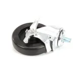 Royal Range 2548 Caster, 5", Swivel, with Brake, Stud