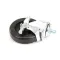 Royal Range 2548 Caster, 5", Swivel, with Brake, Stud