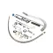 Fisher 2610-WB PRERINSE SPG 4BSLH