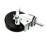 Vollrath 26961-1 Caster with Brake, 4", Swivel Stem, Single