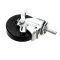 Vollrath 26961-1 Caster with Brake, 4", Swivel Stem, Single
