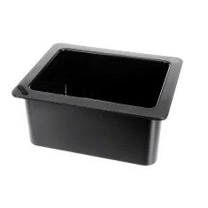 Cambro 26CF110 1/2 Size 6 In Black Coldfest Food Pan