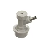 Lancer 27-1102-77 Quick Disconnect, Ball Gas, 1/4" Barb, Gra Becker
