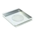 Pan, Drain: Fits True Brand, 14-1/2 in L, 10-3/4 in W, 1-3/64 in H
