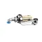 T&S Brass 2711-40 Eterna Spindle Assembly, Spring Check, Left Hand, Cold, Lever Handle & Screw