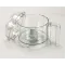 Robot Coupe 27240 Cutter Bowl Kit, includes (1) each: lid (106458S), 3 liter clear polycarbonate bowl (112203), "S" blade (27055), for R2N CLR & R2B CLR food processors              
