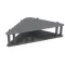 Robot Coupe 27258 Disc Rack, free-standing, for (1) large machine disc, for large machines from R502 to CL60                      