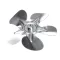 Middleby 27399-0009 Fan Blade, 8", CCW, Drive End Of Oven