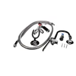 Fisher 2750 Pot Filler, Single Wall Control Valve, 60" Hose, Swivel Elbow, Lever Handle