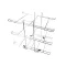 Franke Foodservice System 27807297 Bread Rack, Overshelf