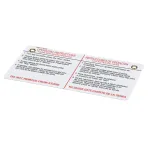 Mart Cart 280-1570 SIGN: OPER INSTR, XTI, WF BSKT, ENG/SPAN