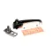 Crown Tonka 2864 HANDLE 1229C CYL LOCKING W/948 INSIDE RELEASE POLI