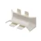 Master-Bilt 29-01393 WHITE PLASTIC CORNER TRIM 3/4