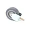 Ram 290547 Fixed Caster, 4", Threaded Stem