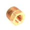 American Dish Service 292-1005 Reducer Bushing, 1/2" Outside NPT x 1/4" Inside NPT, Brass
