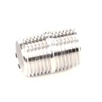 American Dish Service 292-3003 Nipple, 1/2" x Close, Stainless Steel