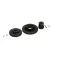Bumper, Corner, Round, Black