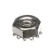 Star 2C-08-07-0207 Hex Nut with External Tooth Lock Washer, 10-24