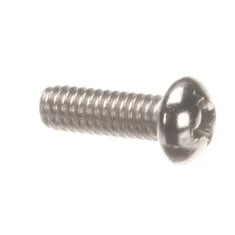 Star 2C-1494 Screw, 8-32 x 1/2", Phillips Round Head, Stainless Steel