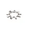 Star 2C-1827 Lock Washer, External Tooth, #10