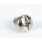 Star 2C-2853 Screw, Philip/Slotted, #8 x 5/8", A, THP, STL, NP