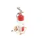 Perfect Fry 2DT942-C Fire Extinguisher, Dry to Wet Conversion Kit