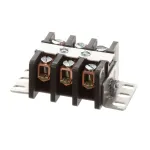 Wells 2E-30412 Terminal Block, 3 Pole, 75 Amp