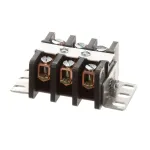 Wells 2E-30412 Terminal Block, 3 Pole, 75 Amp