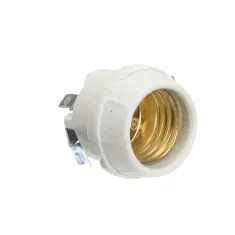 Lang 2E-31602-04 Lamp Socket, Snap-In, White