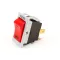 Wells 2E-35128 Switch, Rocker, DPST, Red Rocker, Test
