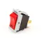 Wells 2E-35128 Switch, Rocker, DPST, Red Rocker, Test