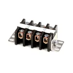 Wells 2E-40310 Terminal Block, 4 Pole, 75 Amp