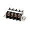 Wells 2E-40310 Terminal Block, 4 Pole, 75 Amp