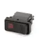 Star 2E-50-1357 Switch, Rocker, DPDT, On/On, Heat/Proof Select Switch