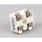 APW Wyott 2E-95000033 2 Pole Ceramic Terminal Block