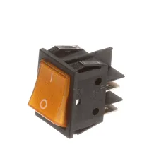 Star 2E-Z3156 Rocker Switch, DPST, 20 Amp, Amber Lighted
