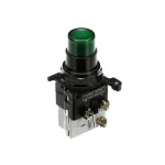 Cleveland 2EP01-25A0015 Switch Assembly, Push Button, Green, Illuminated