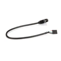 Lang 2J-31110-W1 USB Cable, Panel Mount to Socket