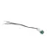Lang 2J-31601-16 Indicator Light, 250V, Green, 6" Leads