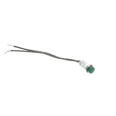 Lang 2J-31601-16 Indicator Light, 250V, Green, 6" Leads