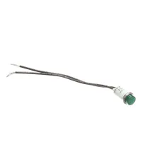 Lang 2J-31601-16 Indicator Light, 250V, Green, 6" Leads