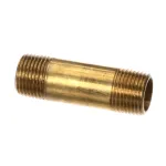 Wells 2K-48197 Nipple, 3/8" NPT x 2" Long, Brass